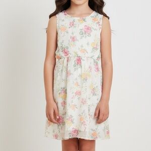 Floral Sleeveless girl 12/14 years Dress